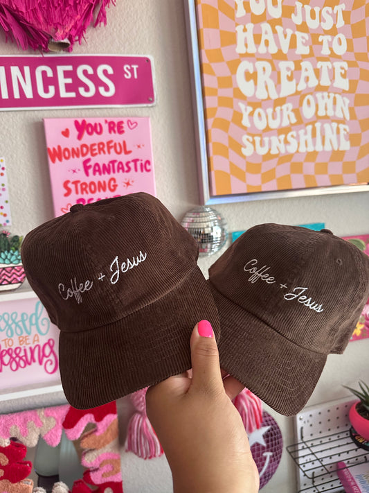 COFFEE + JESUS CAP 🤎
