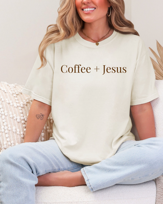 Coffee+Jesus Tee