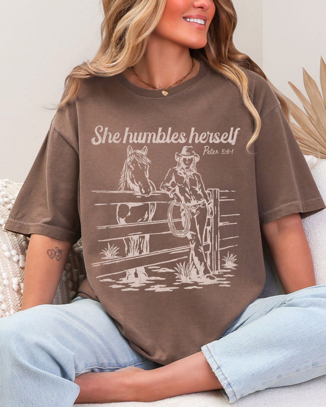 SHE HUMBLES HER SELF TEE