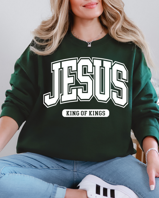 JESUS IS KING CREWNECK/HOODIE