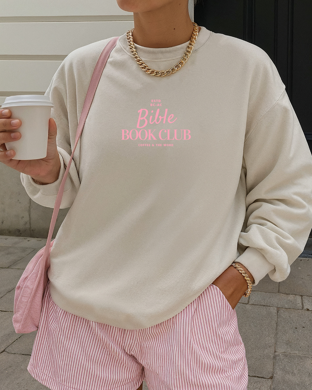 Coffee And The Word Crewneck