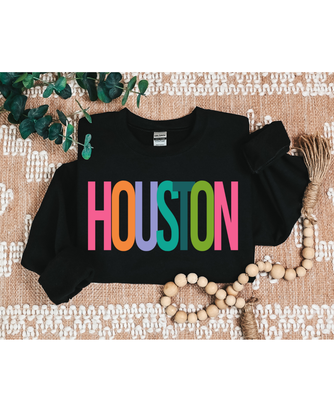 HOUSTON CREWNECK