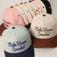 MAKE HEAVEN CROWDED Heat Press Corduroy Trucker Hat