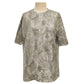 Hunting camo print oversized t-shirt short sleeve top
