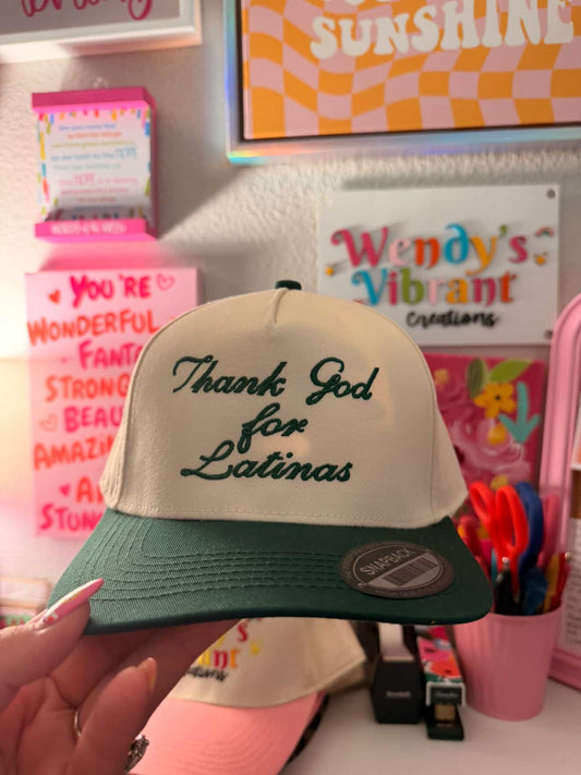 THANK GOD FOR LATINAS CAP