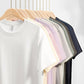 Cotton regular t-shirt short sleeve crewneck tee - 20 colors