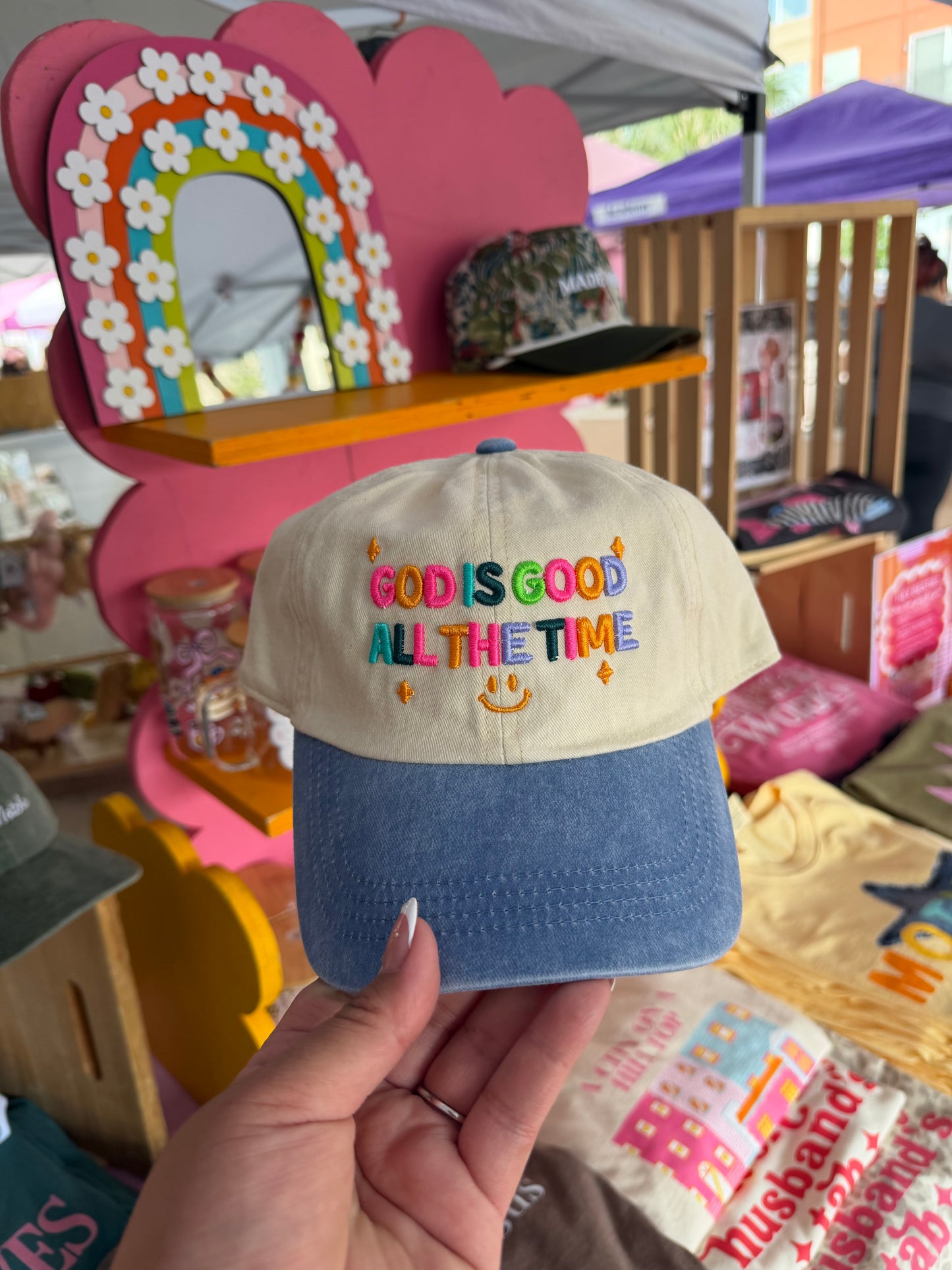 GOD IS GOOD CAP ( PRE ORDER) ✨