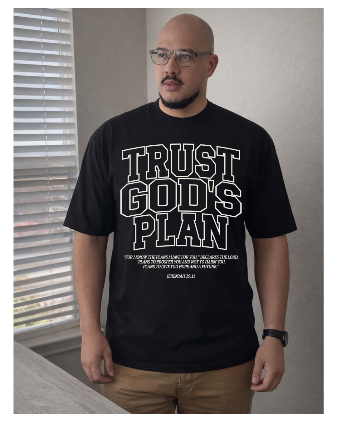 TRUST GODS PLAN T SHIRT