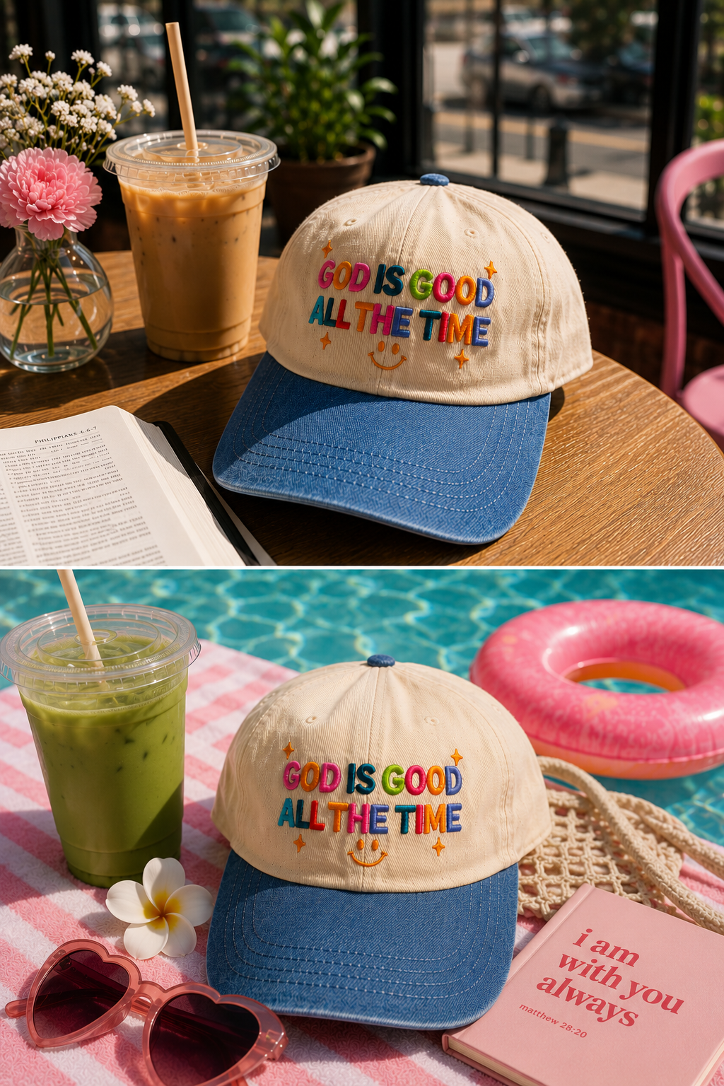 GOD IS GOOD CAP ( PRE ORDER) ✨