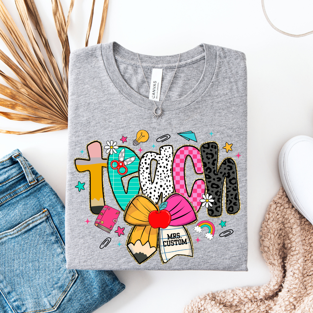 Teacher Custom Tee