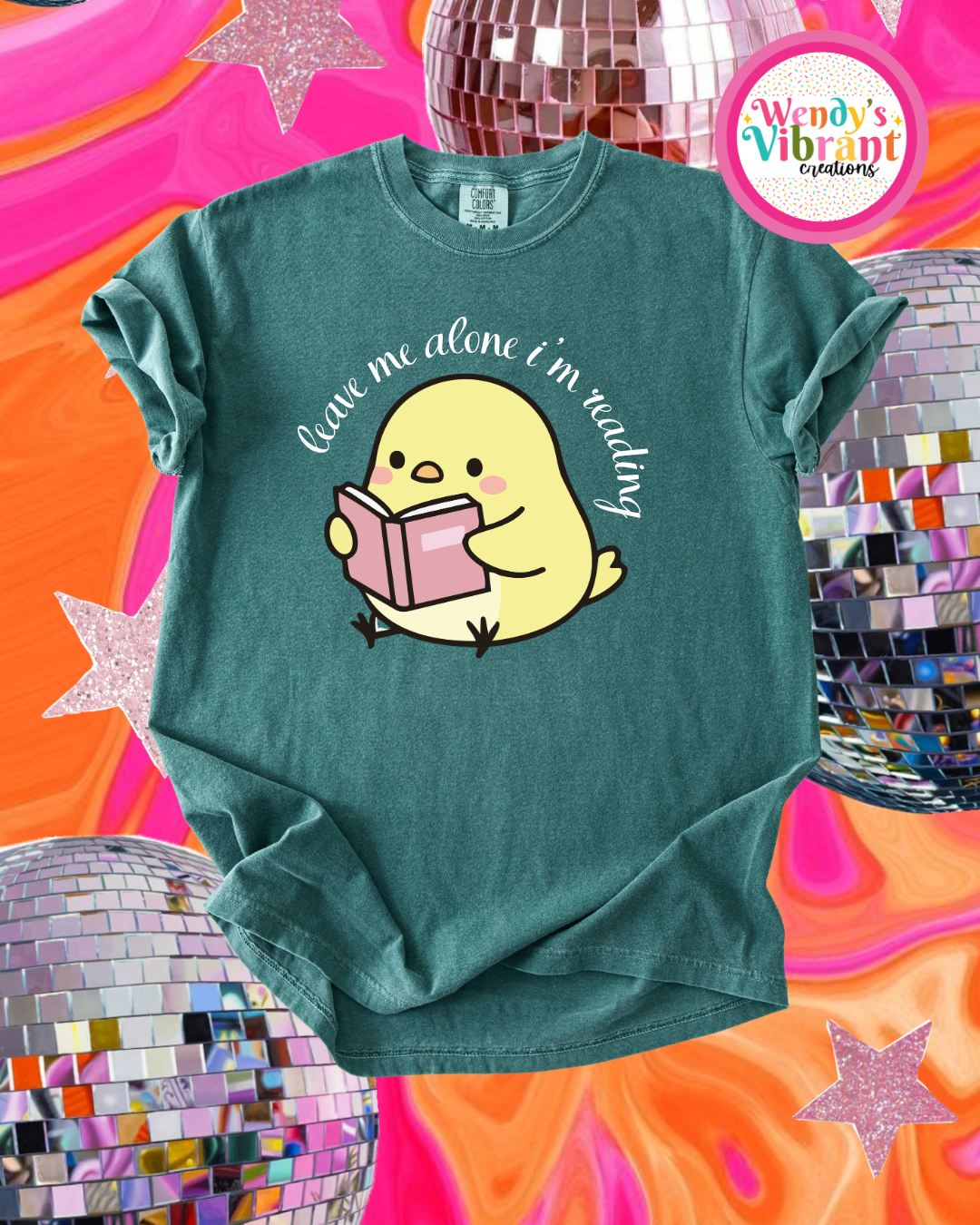 Leave me alone I'm reading t-shirt
