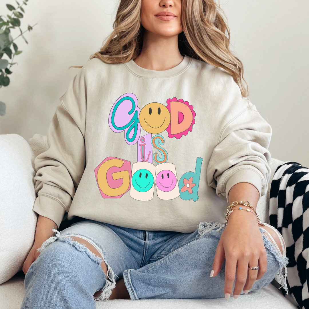 God is good crewneck