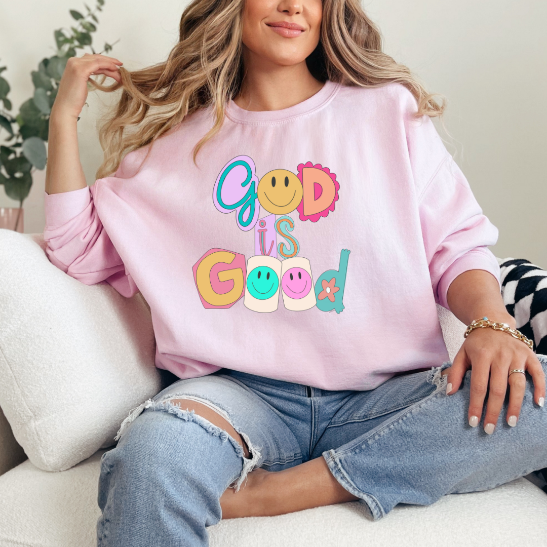God is good crewneck