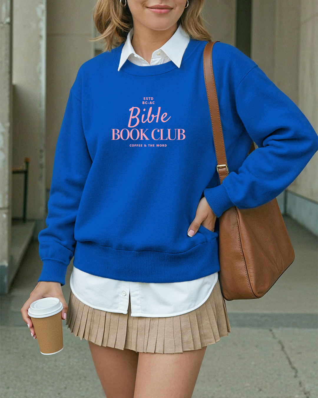 Coffee And The Word Crewneck