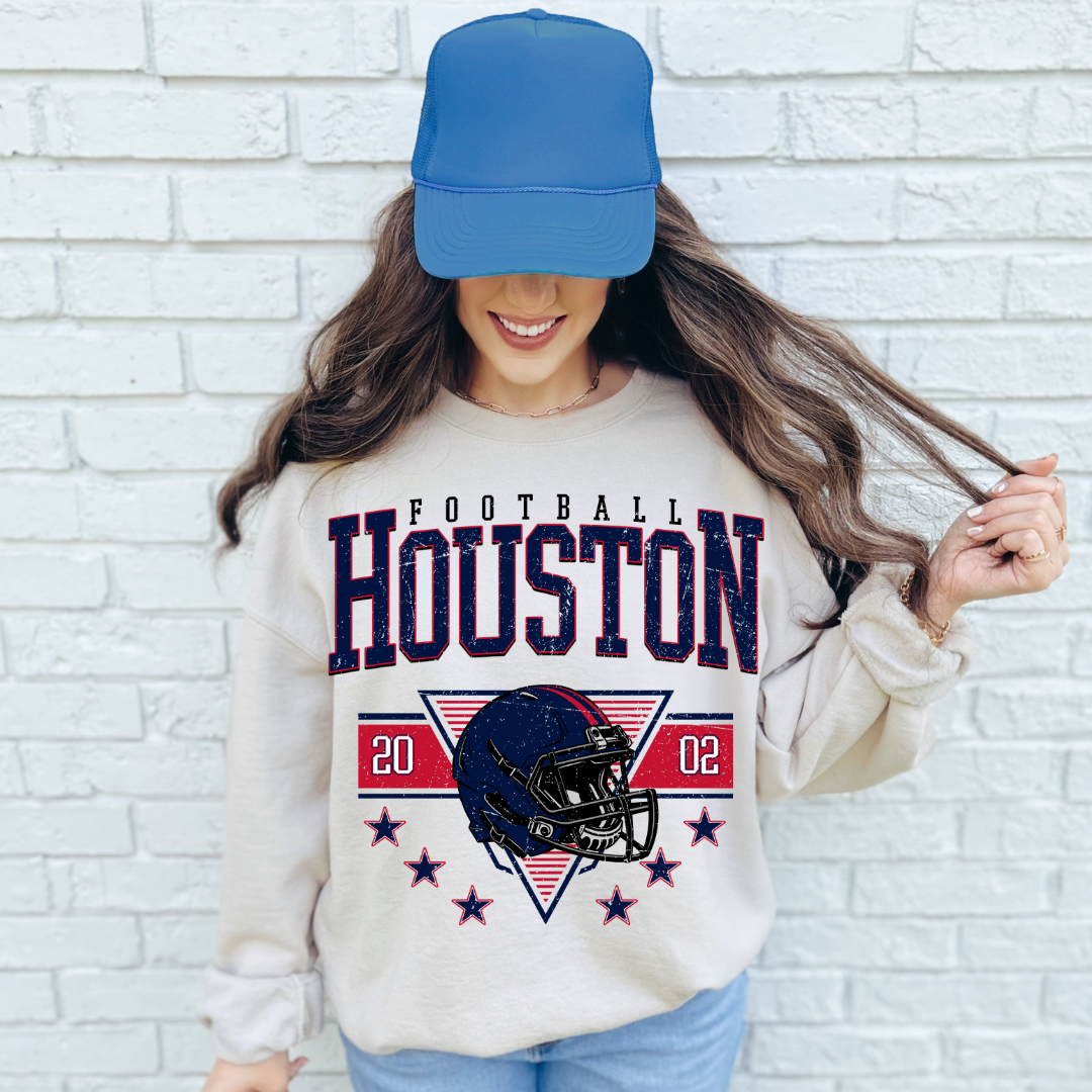 HOUSTON CREWNECK