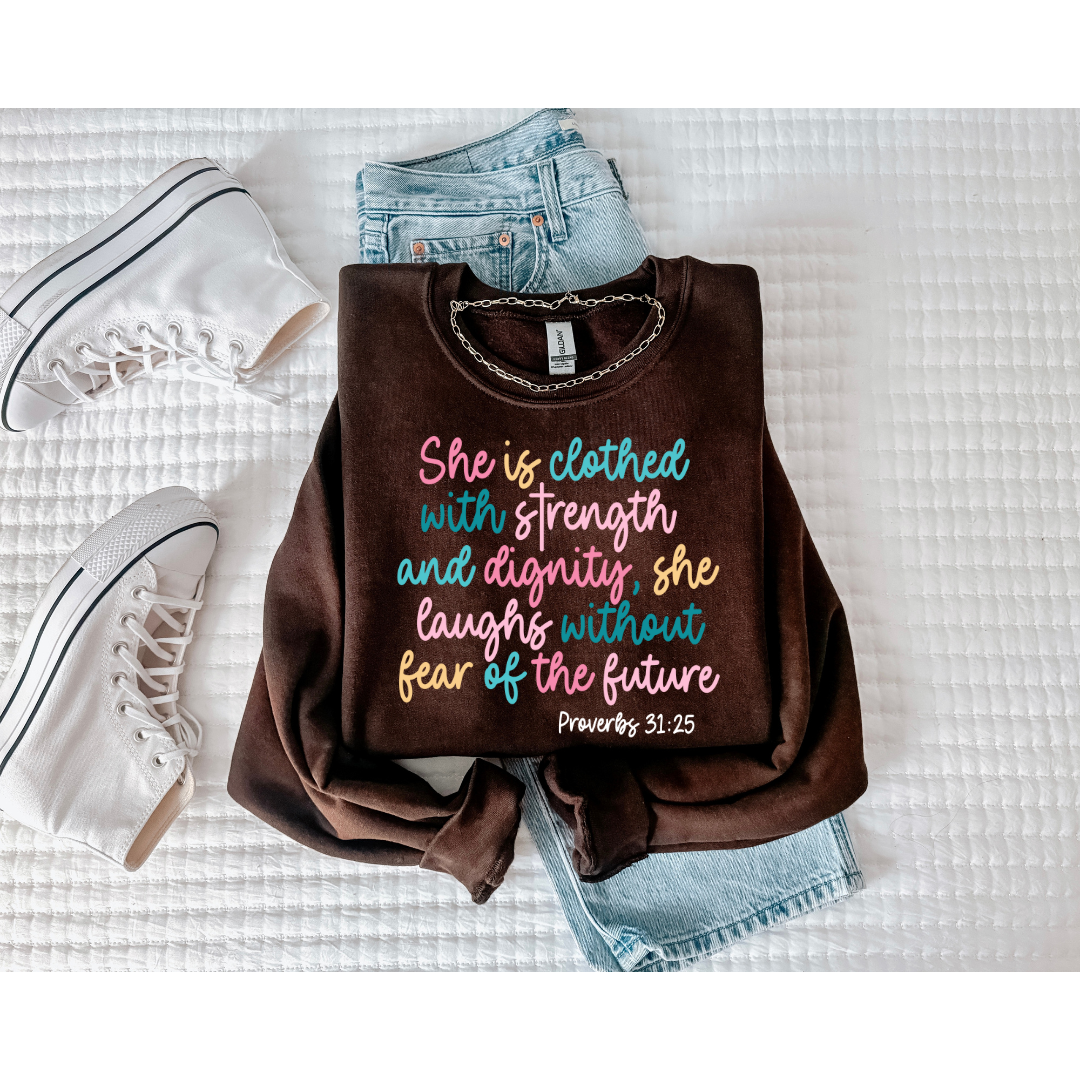 PROVERBS 21:25 SWEATER