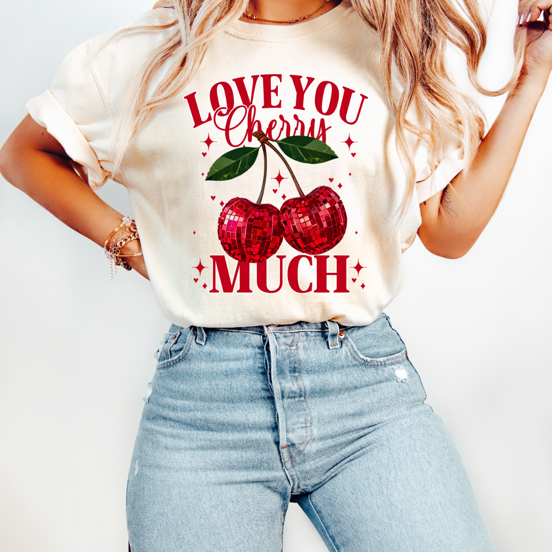 LOVE YOU CHERRY MUCH TEE