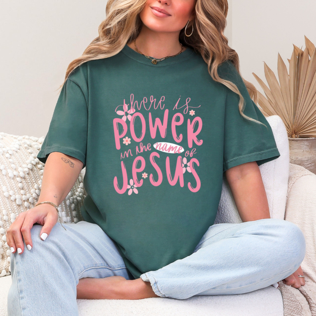 THERE IS POWER IN THE NAME  OF JESUS
