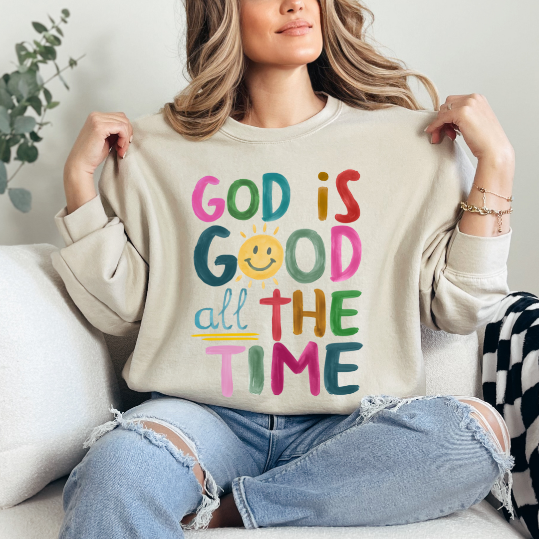 GOD IS GOOD SWEATER