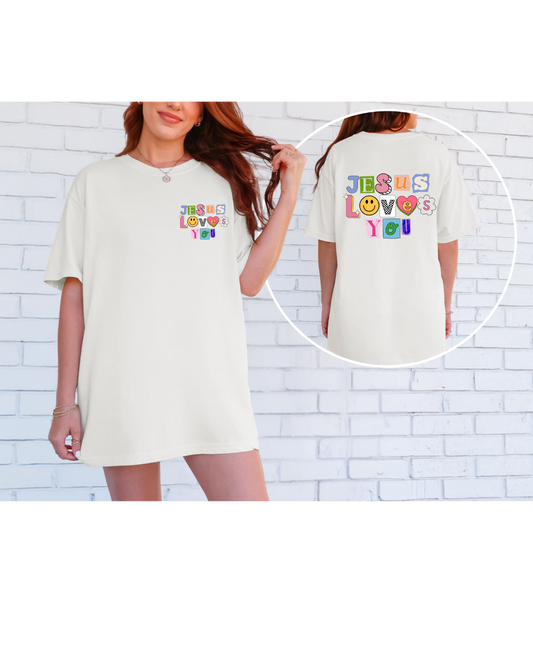JESUS LOVES YOU TEE