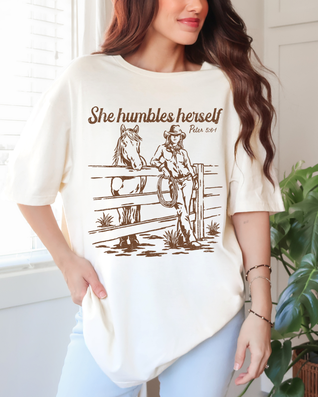 SHE HUMBLES HER SELF TEE