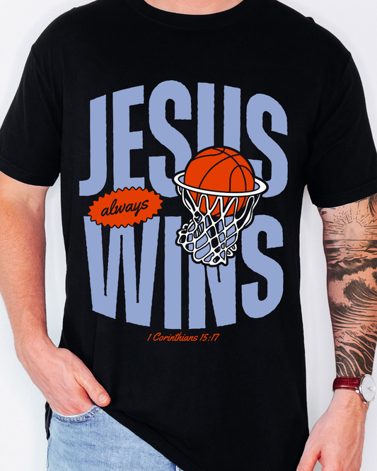 JESUS ALWAYS WIN TEE