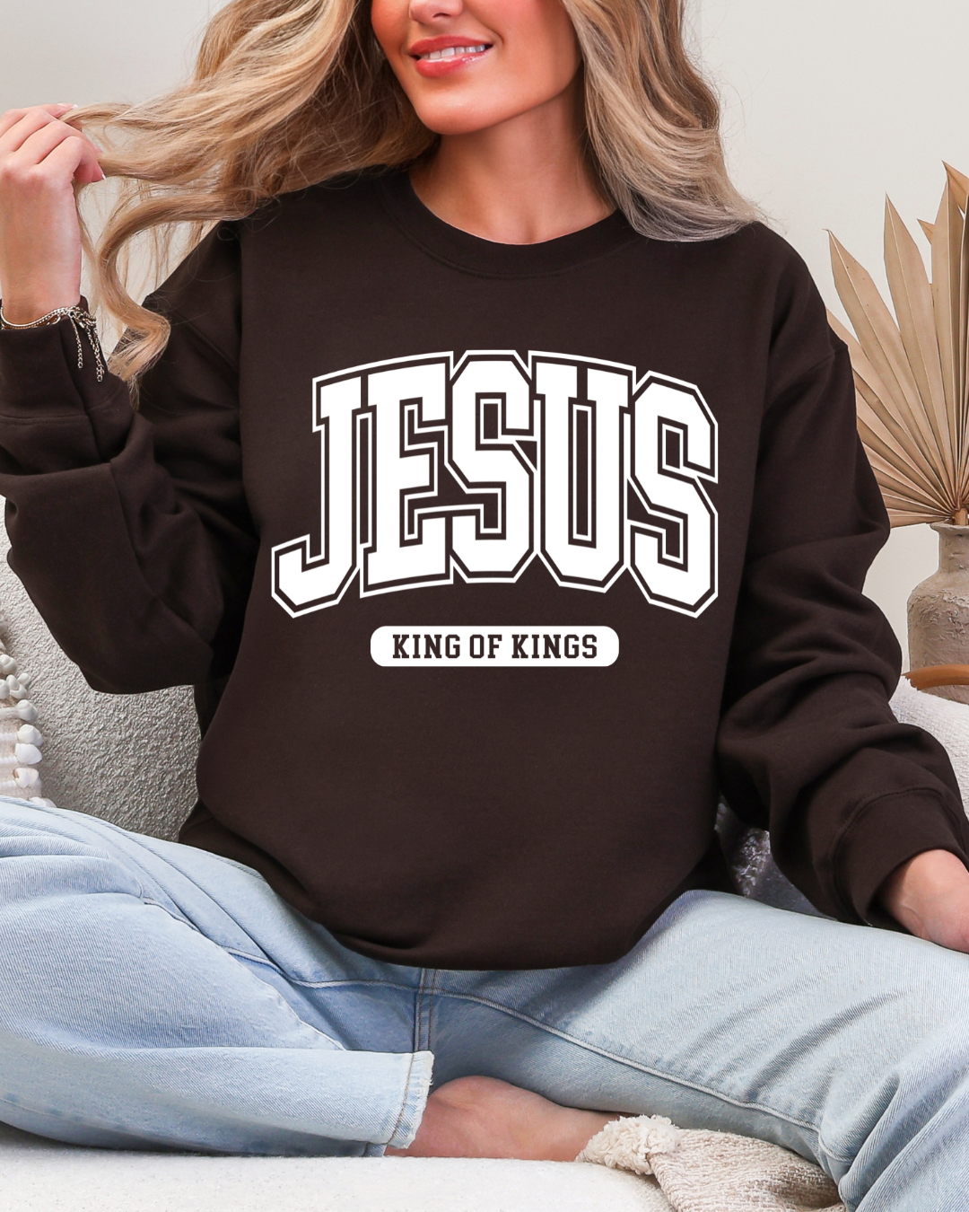 JESUS IS KING CREWNECK/HOODIE
