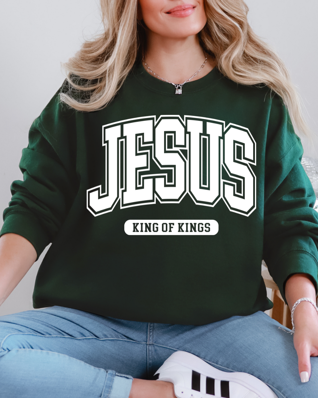 JESUS IS KING CREWNECK/HOODIE