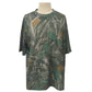 Hunting camo print oversized t-shirt short sleeve top