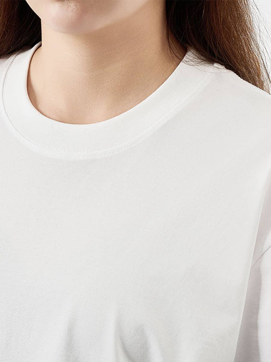 Cotton regular t-shirt short sleeve crewneck tee - 20 colors