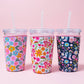Coffee Cup Cover - Boots & Bouquets - Iced Drink Sleeve