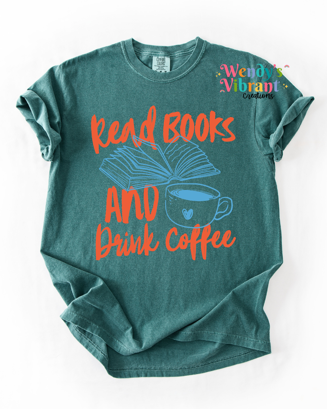 READ BOOKS AND DRINK COFFEE TSHIRT