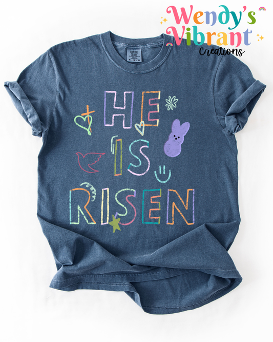 HE IS RISEN T SHIRT