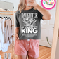 DAUGHTER OF THE KING CROP T SHIRT