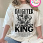 DAUGHTER OF THE KING CROP T SHIRT