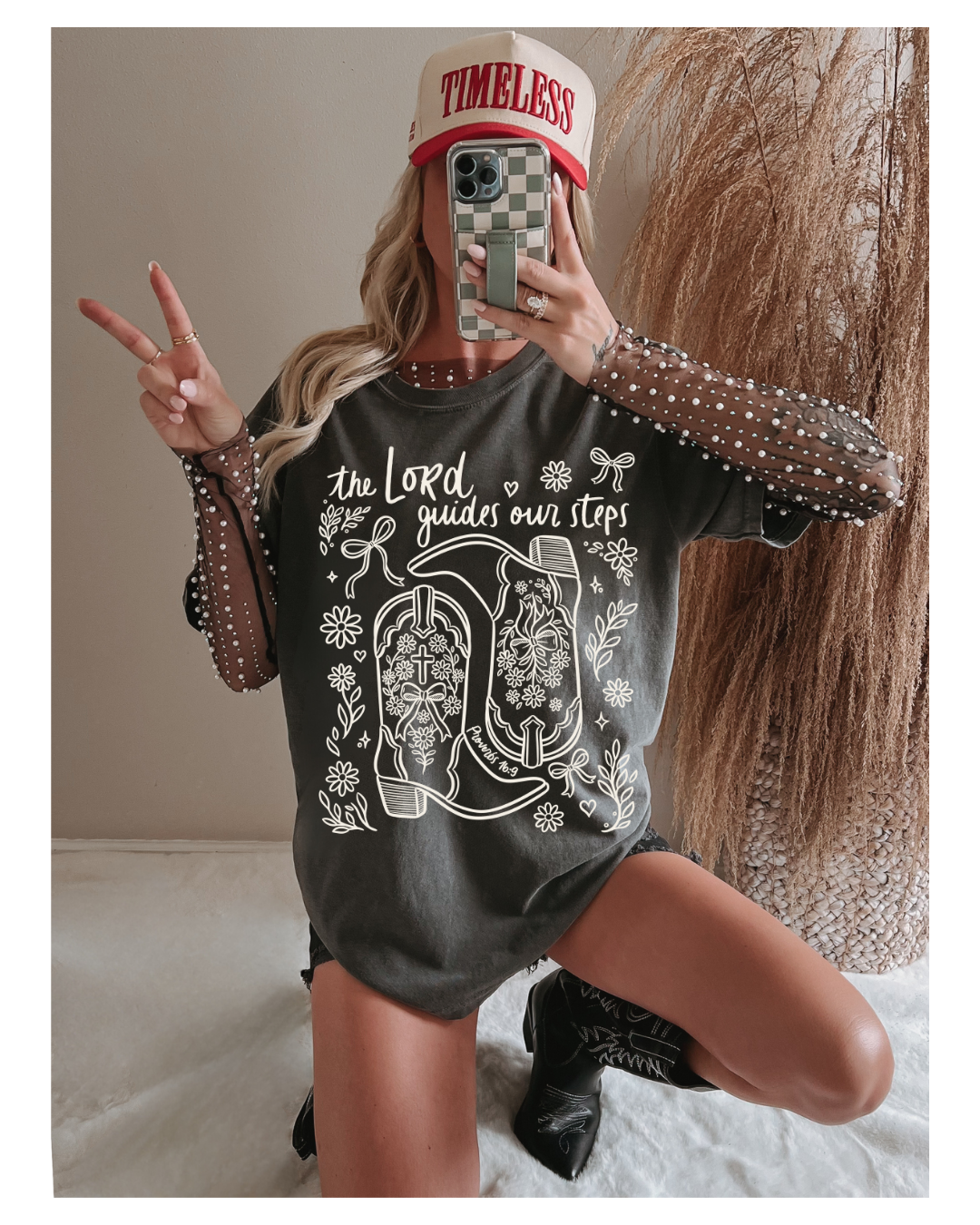 THE LORD GUIDES MY STEPS TEE