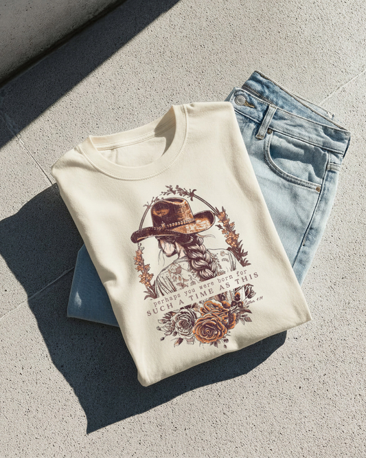 MADE FOR A TIME AS THIS TEE