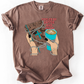 COFFEE AND JESUS WESTERN TEE