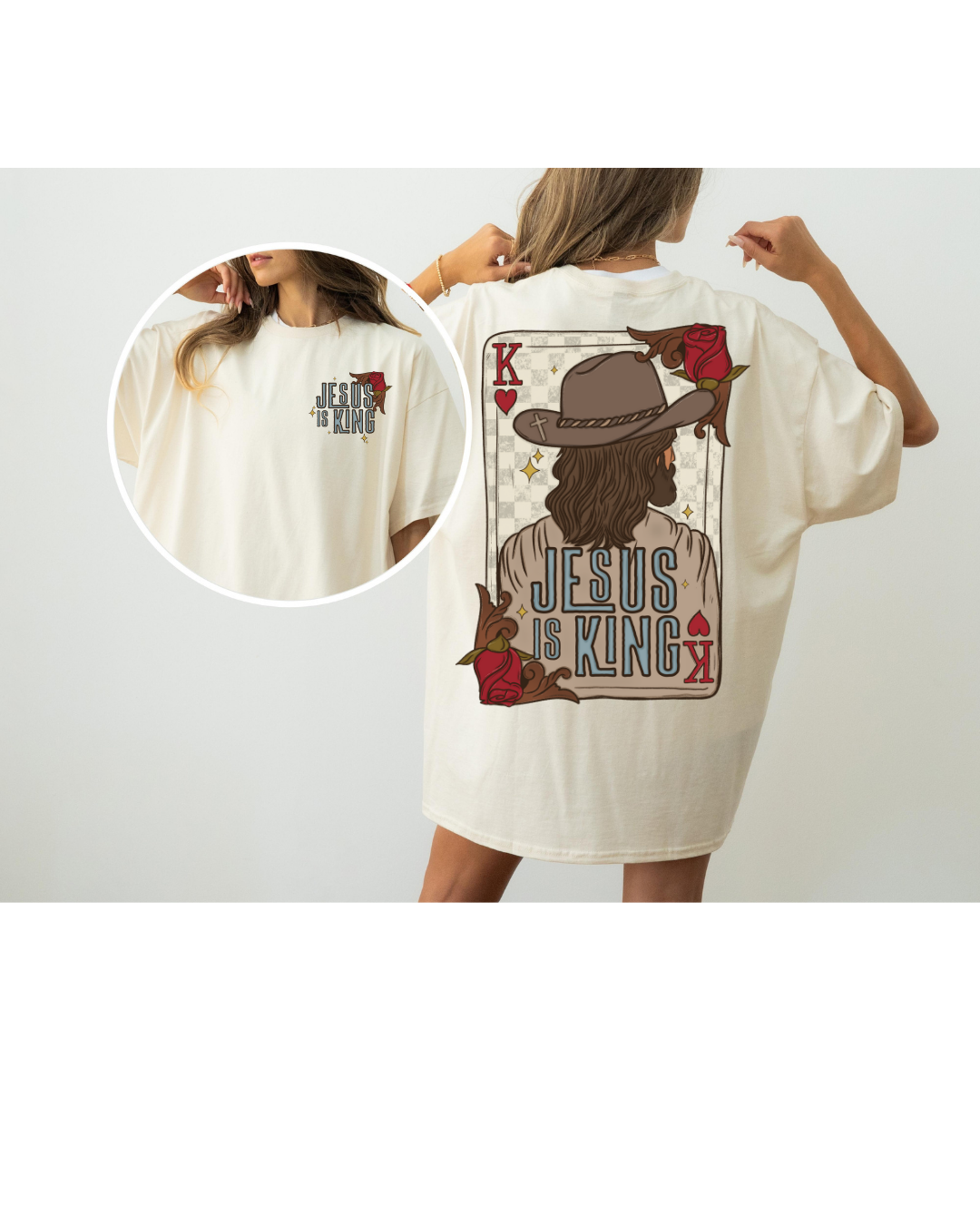 JESUS IS KING TEE