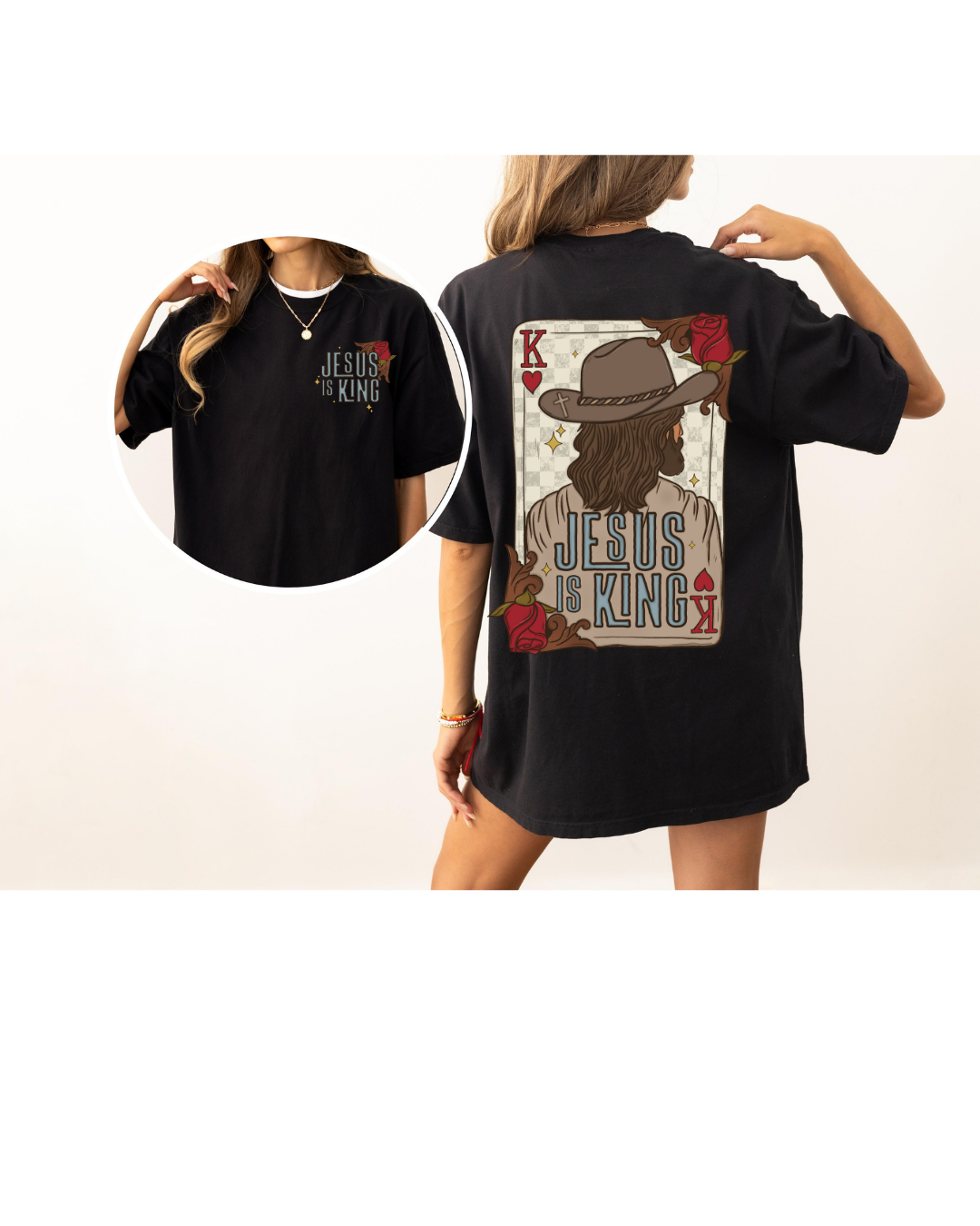 JESUS IS KING TEE
