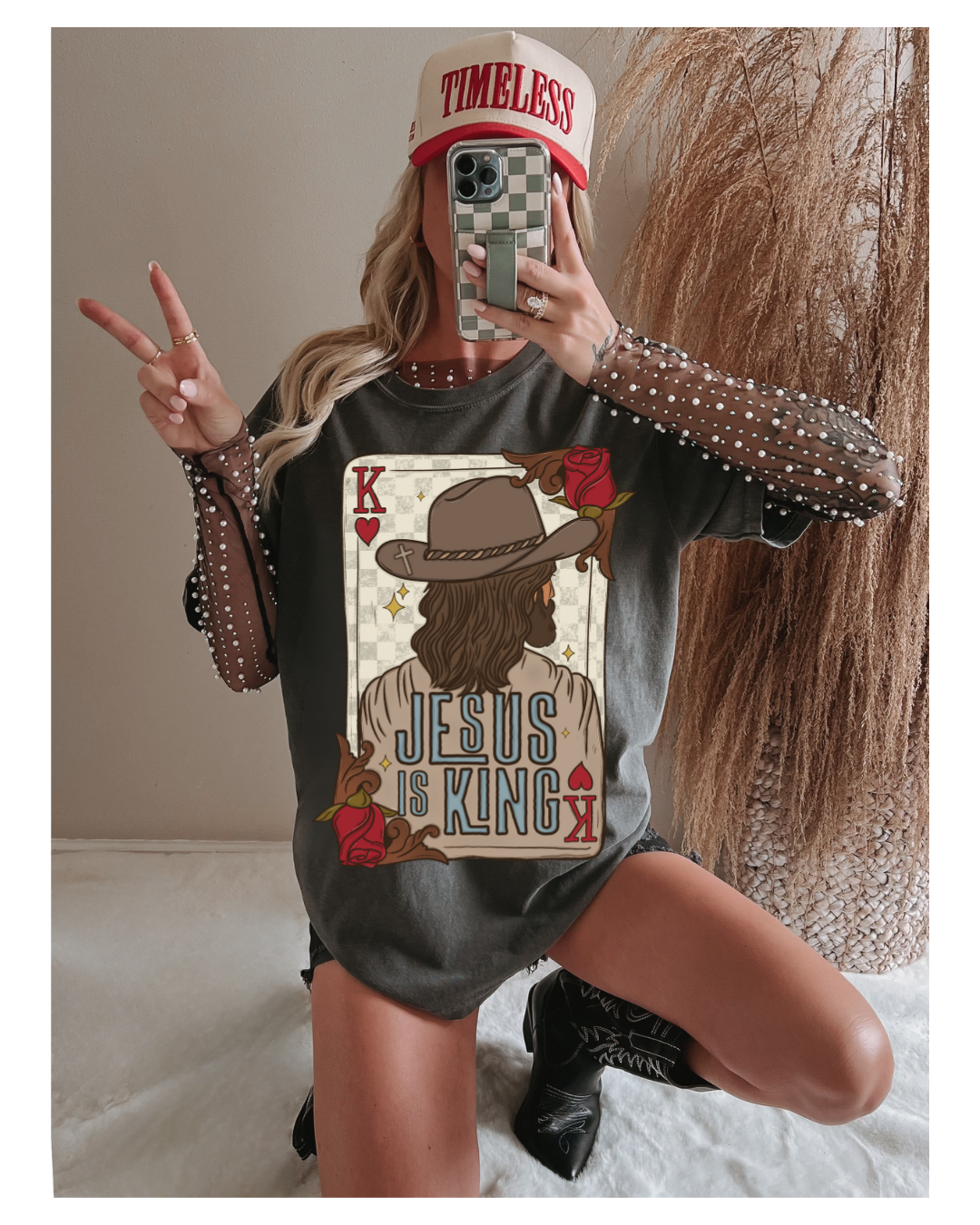 JESUS IS KING TEE