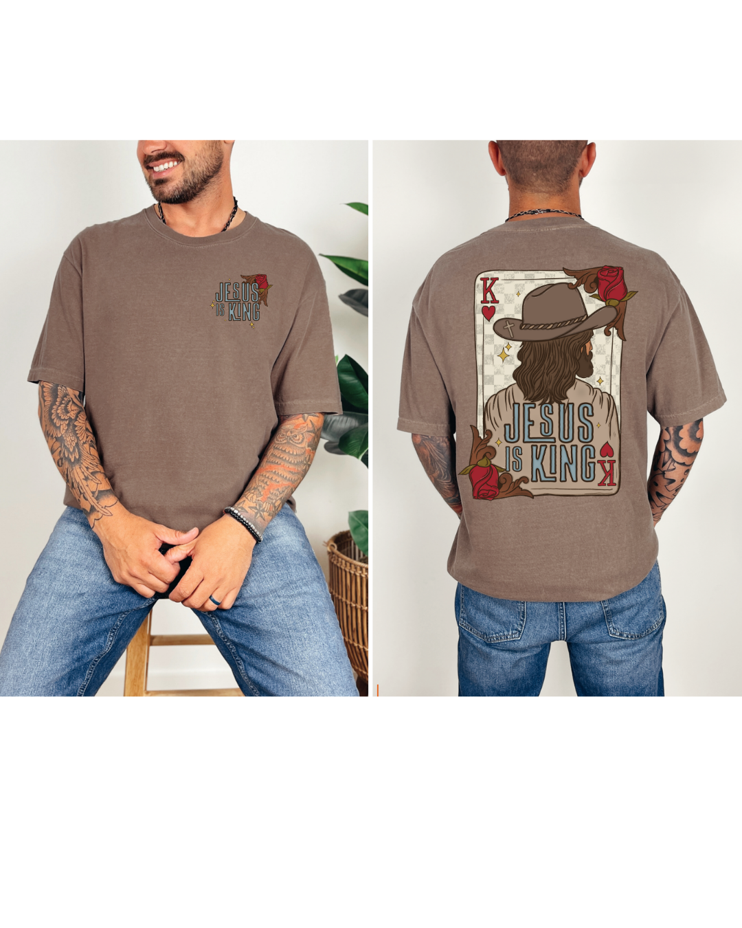 JESUS IS KING TEE