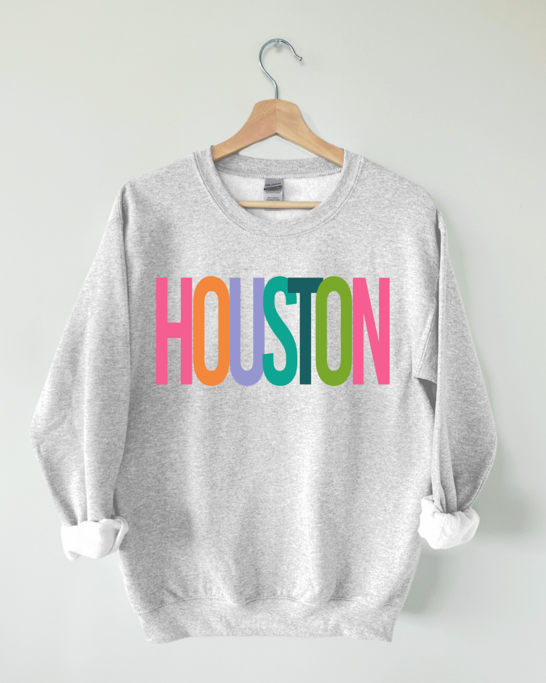 HOUSTON CREWNECK