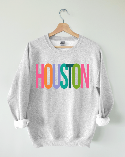 HOUSTON CREWNECK